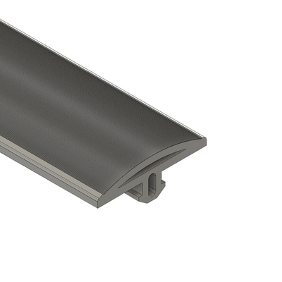 61-080-0 MODULAR SOLUTIONS PVC COVER PROFILE<br>ROUNDED RUBBER W/RIDGES, CUT TO ANY LENGTH PRICE / METER SHOWN